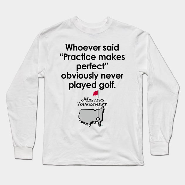 Golf Long Sleeve T-Shirt by MK67